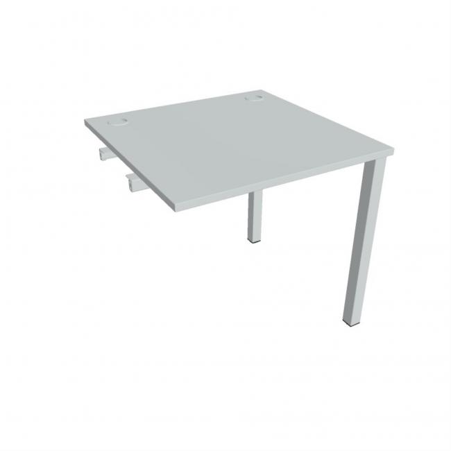 Work table Uni k pozdź. chain, 80x75.5x80 cm, gray/grey