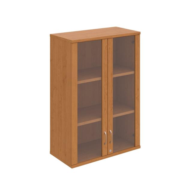 Strong shelf cabinet, lock, upper, 80x115.2x40 cm, alder/alder