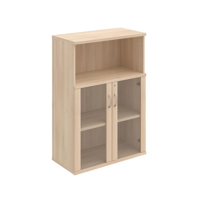 Strong shelf cabinet, lock, 80x115.2x40 cm, agate/agate