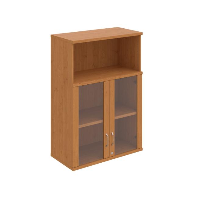 Strong shelf cabinet, lock, upper, 80x115.2x40 cm, alder/alder