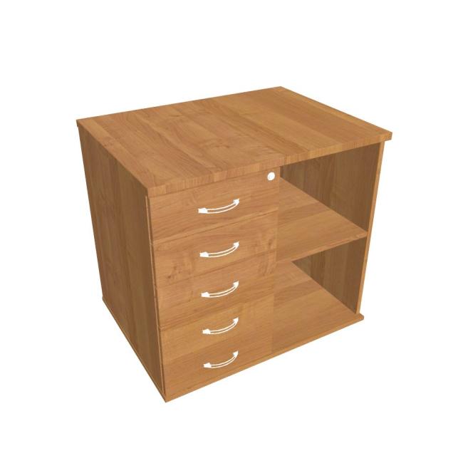 Additional cabinet for the Hobis table, lock, L, alder