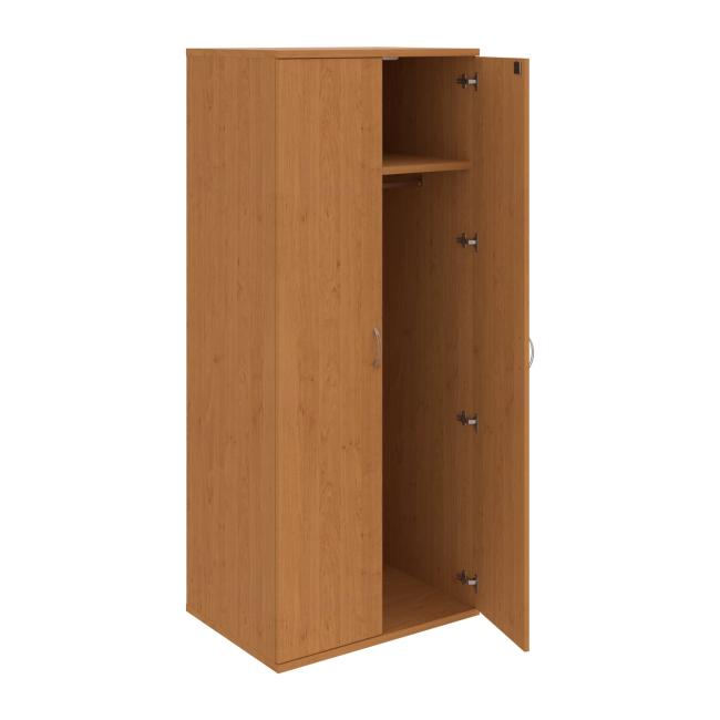 Strong wardrobe, lock, 80x192x60 cm, alder/alder