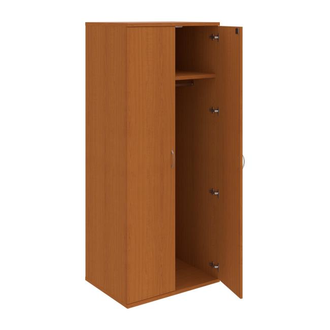 Wardrobe Strong, lock, 80x192x60 cm, cherry/cherry
