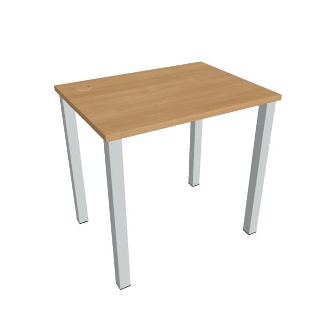 Uni desk, 80x75.5x60 cm, oak/grey