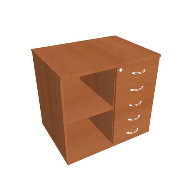 Additional cabinet for the Hobis table, lock, P, cherry