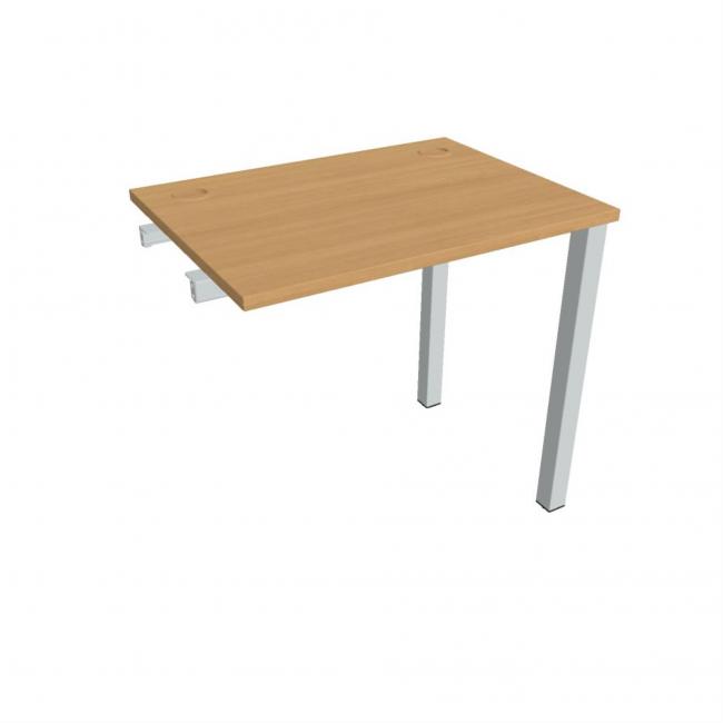 Work table Uni k pozdź. chain, 80x75.5x60 cm, beech/grey