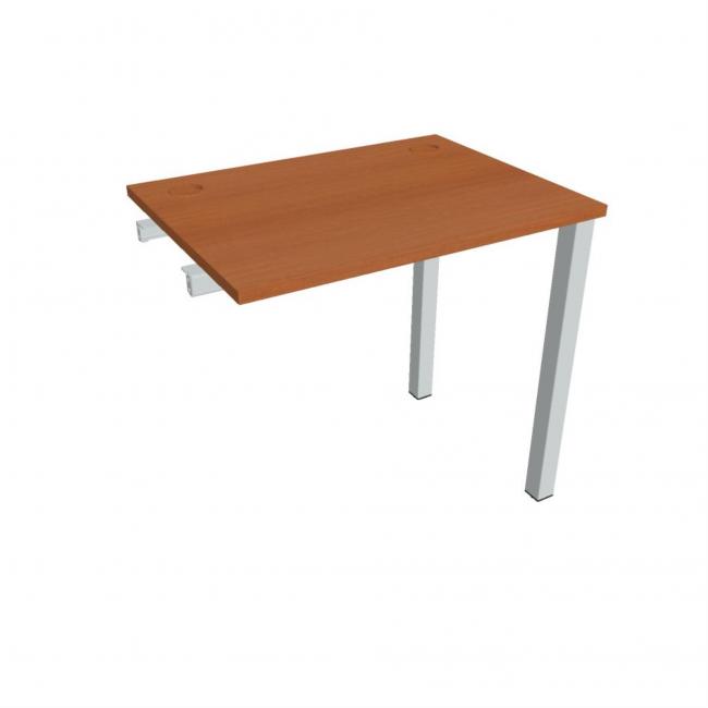 Work table Uni k pozdź. chain, 80x75.5x60 cm, cherry/grey