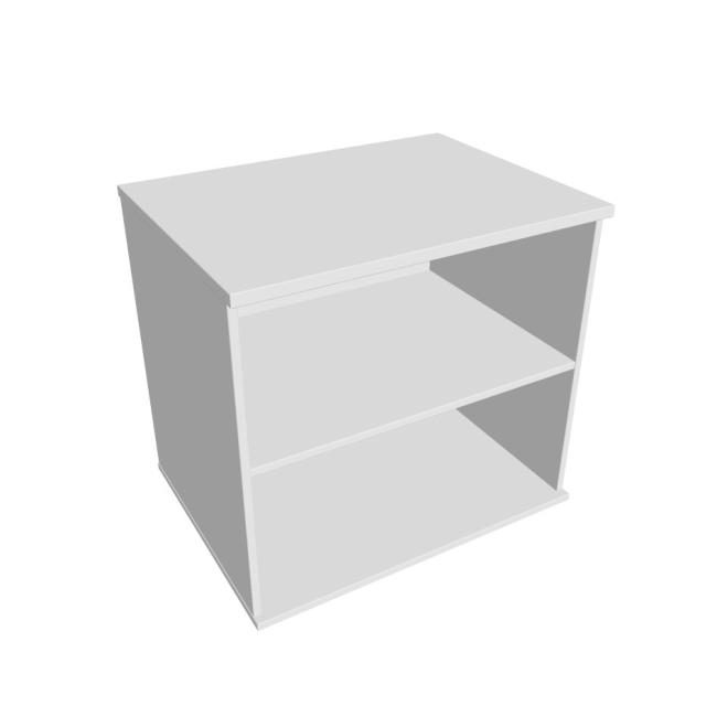 [ON809690] Prídavná skriňa k stolu Hobis, 80x75,5x60 cm, biela