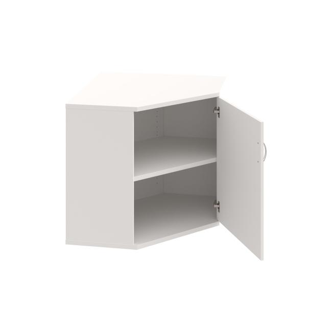 Shelving cabinet Strong P, 80x76.8x40 cm, white/white