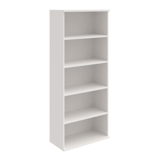 Strong shelf cabinet, 80x192x40 cm, white