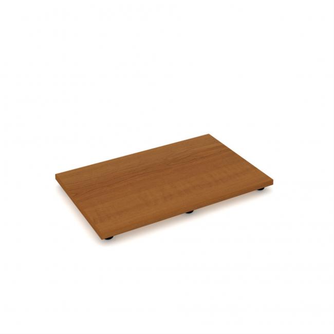 Leveling bottom for 2 file cabinets OP, 83.2x64 cm, cherry