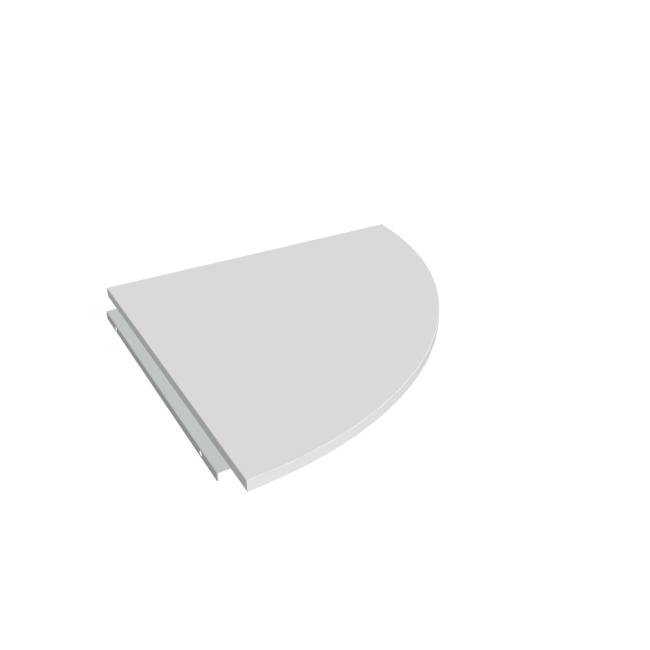 Additional table Cross, 80x80 cm, white