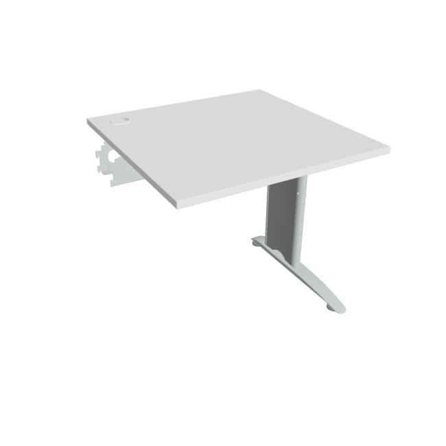 [ON850299] Flex desk, 80x75.5x80 cm, white/metal
