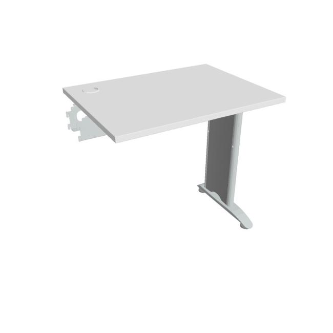 [ON851299] Flex desk, 80x75.5x60 cm, white/metal