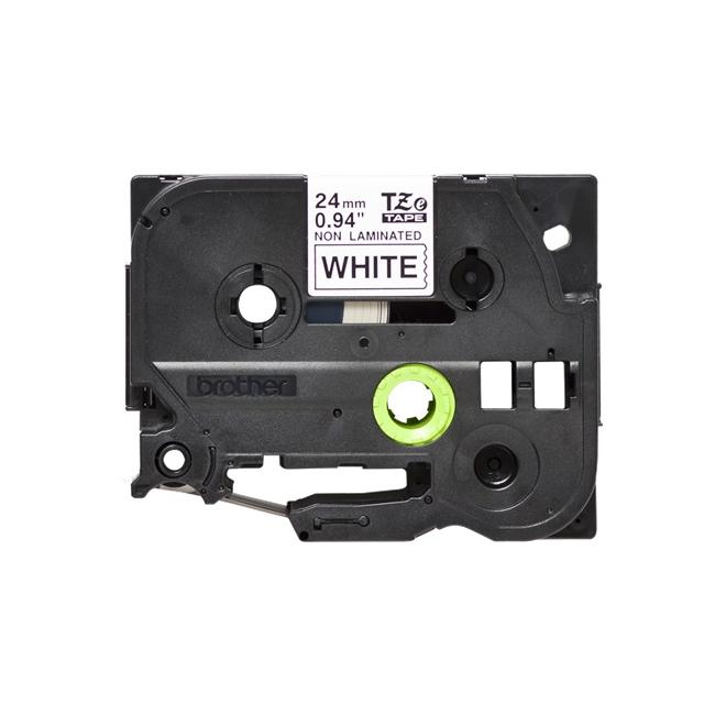 Self-adhesive tape Brother TZEN251 24 mm white/black