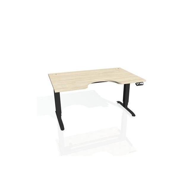 [ON912311] Motion Ergo desk, PO, 3S, 120x61-128x90 cm, agate/black