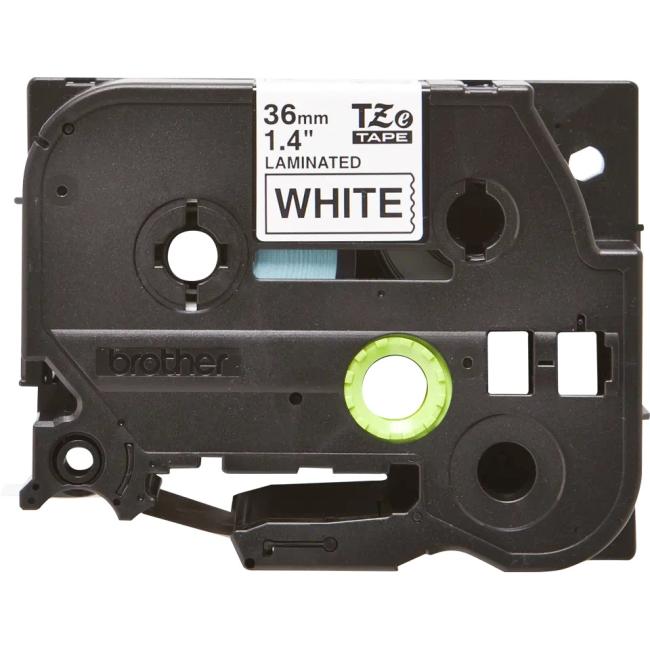 Self-adhesive tape Brother TZe-261 36 mm white/black