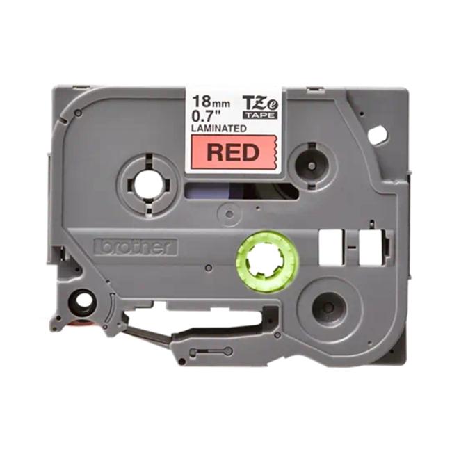 Self-adhesive tape Brother TZe-441 18 mm red/black