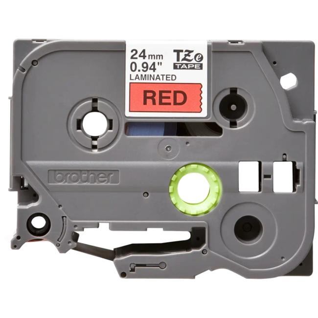 Self-adhesive tape Brother TZe-451 24 mm red/black