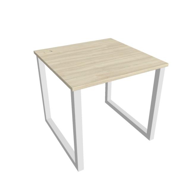 [ON918417] UNI O desk, 80x75.5x80 cm, agate/white
