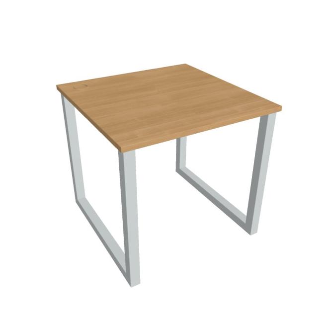 [ON918422] UNI O desk, 80x75.5x80 cm, oak/grey