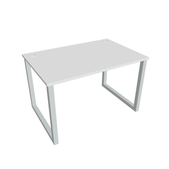 UNI O desk, 120x75.5x80 cm, white/grey