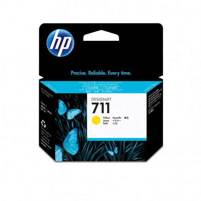 [HP000132] Ink cartridge HP CZ132A HP 711 yellow (29 ml) for DesignJet T120/T520/T130/T530