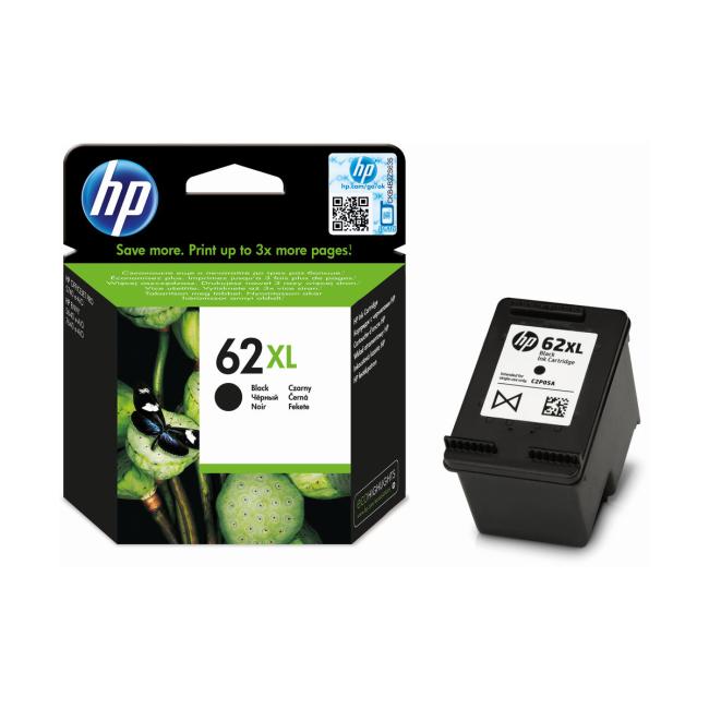 Ink cartridge HP C2P05AE HP 62XL black XL (600 pages) for Envy 5540/5541/5542/5543