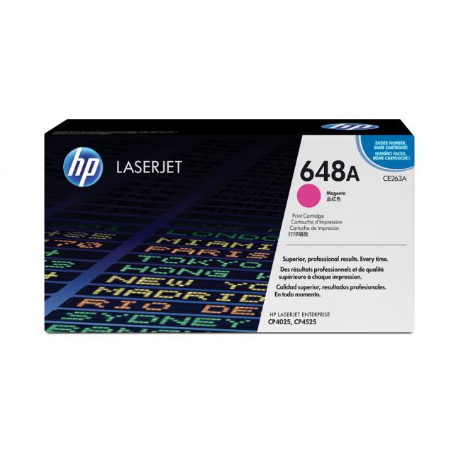 Toner HP CE263A HP 648A magenta (11.000 str.) pre LaserJet CP4525