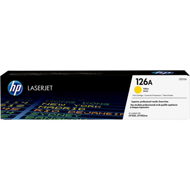 Toner HP CE312A HP 126 žltý (1 000 str.) pre LaserJet Pro CP1025/nw