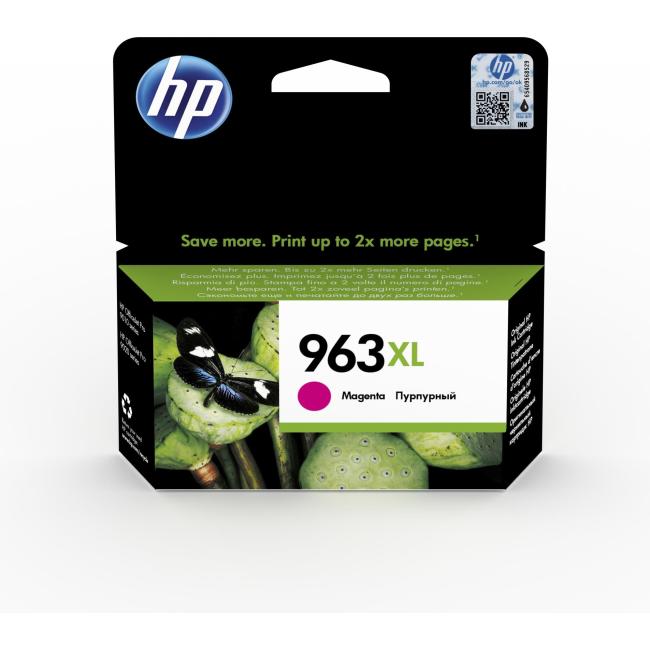 Atramentová náplň HP 3JA28AE HP 963XL magenta XL (1.600 str.) pre OfficeJet Pro 9010/9010e/9012e