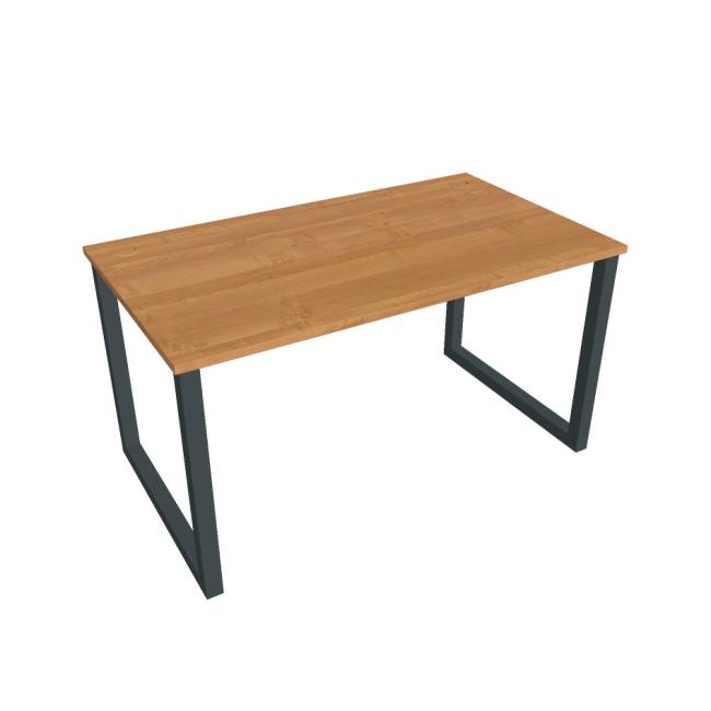 [ON918460] UNI O desk, 140x75.5x80 cm, alder/black