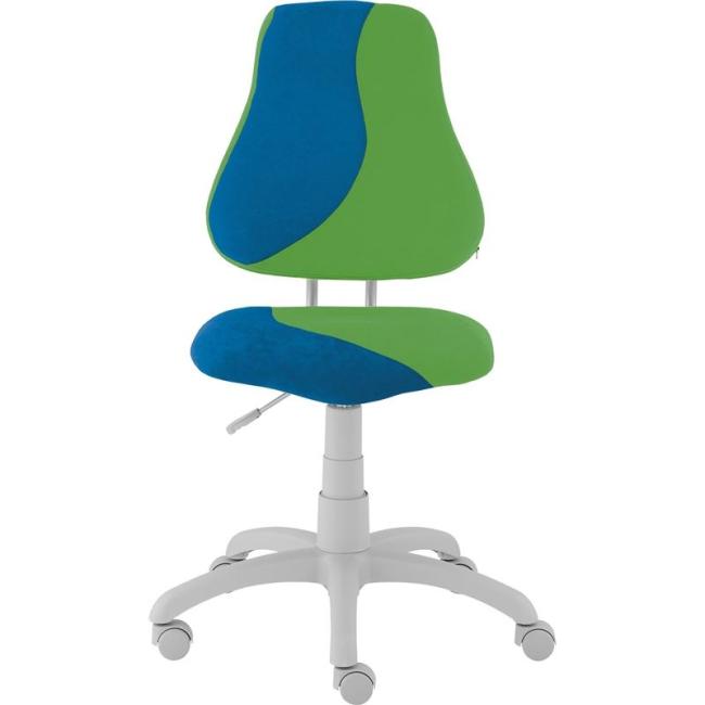 [AB201754] Children's growing chair FUXO S-LINE blue/green (Suedine)
