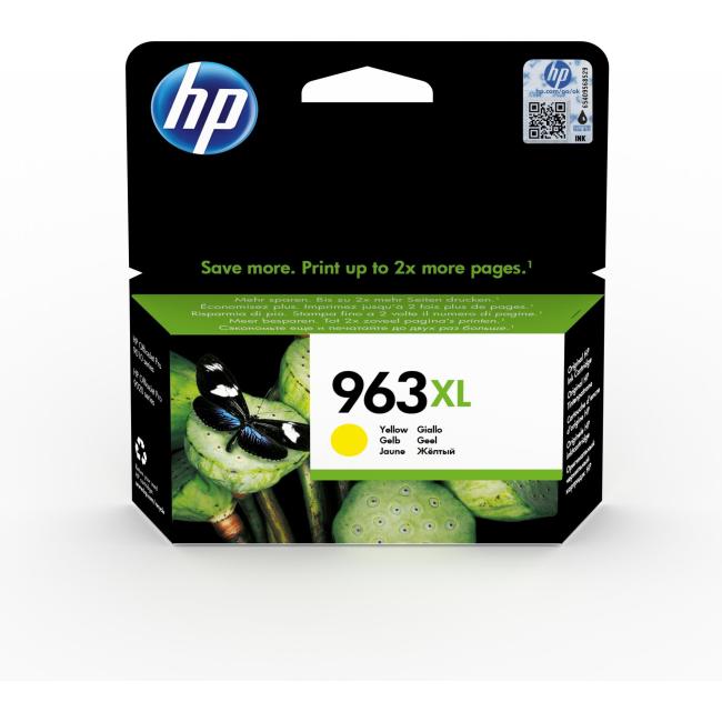 Ink cartridge HP 3JA29AE HP 963XL yellow XL (1,600 pages) for OfficeJet Pro 9010/9010e/9012e