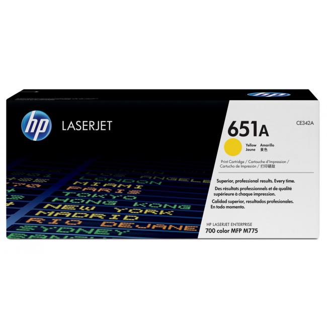 [HP000342] Toner HP CE342A HP 651A yellow (16.000 str.) pre LaserJet Enterprise M775