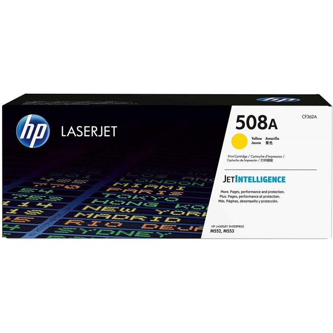 Toner HP CF362A HP 508A žltý (5 000 str.) pre LaserJet M552/M553/M577