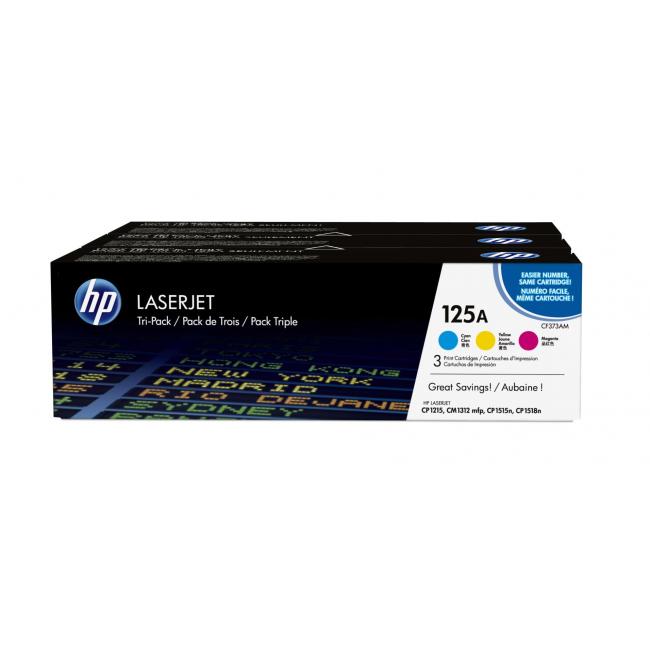 [HP000373] Toner HP CF373AM HP 125A kombin. balenie (CB541A, CB542A, CB543A)