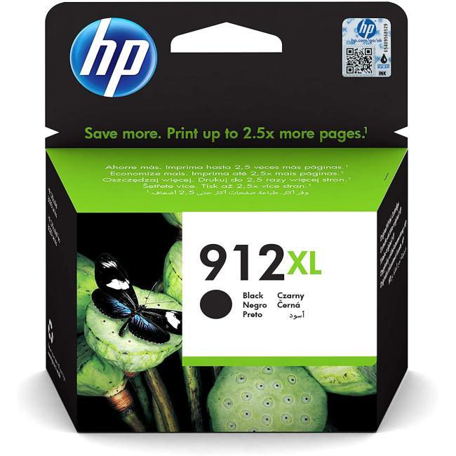 Atramentová kazeta HP 3YL84AE HP 912XL čierna XL (720 strán) pre Officejet 8012e/8013/Pro 8022e/8023