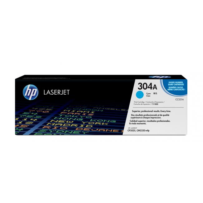 [HP000531] Toner HP CC531A HP 304A cyan (2.800 str.) pre LJ CP2025/CM2320