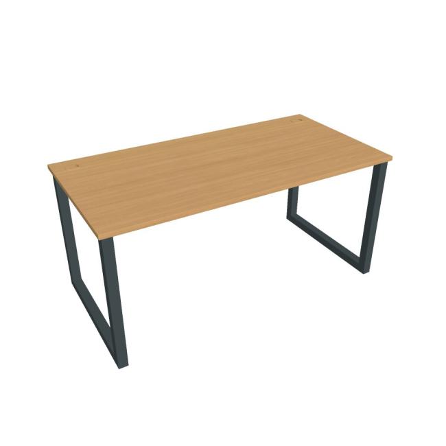 [ON918496] UNI O desk, 160x75.5x80 cm, beech/black