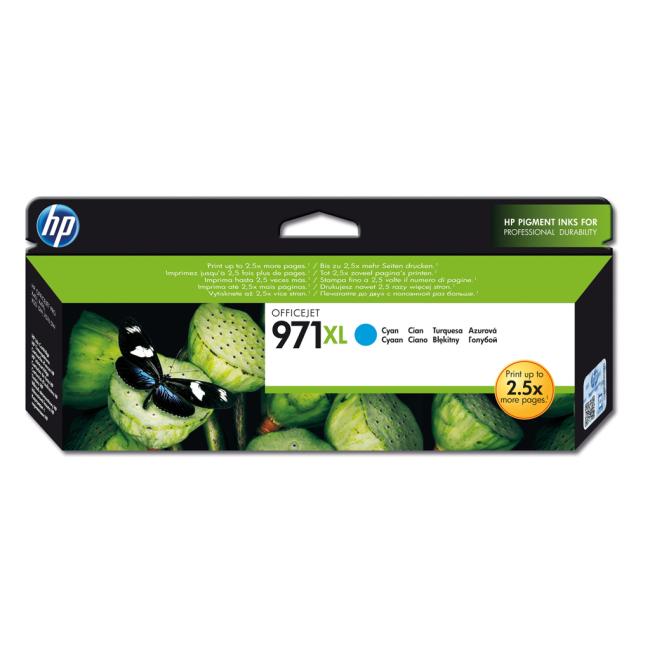 Atramentová kazeta HP CN626AE HP 971XL azúrová XL (6 600 strán) pre Officejet Pro X451dw/X476dw/X551dw