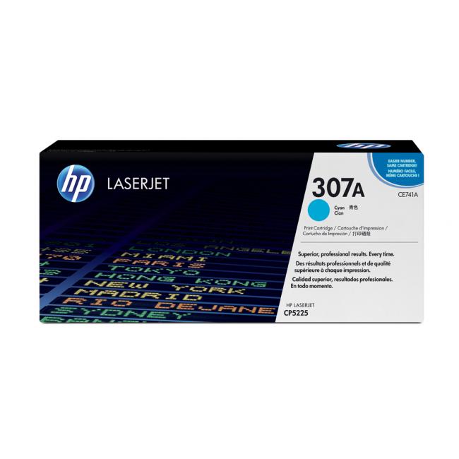 Toner HP CE741A HP 307A azúrová (7 300 str.) pre LaserJet CP5220