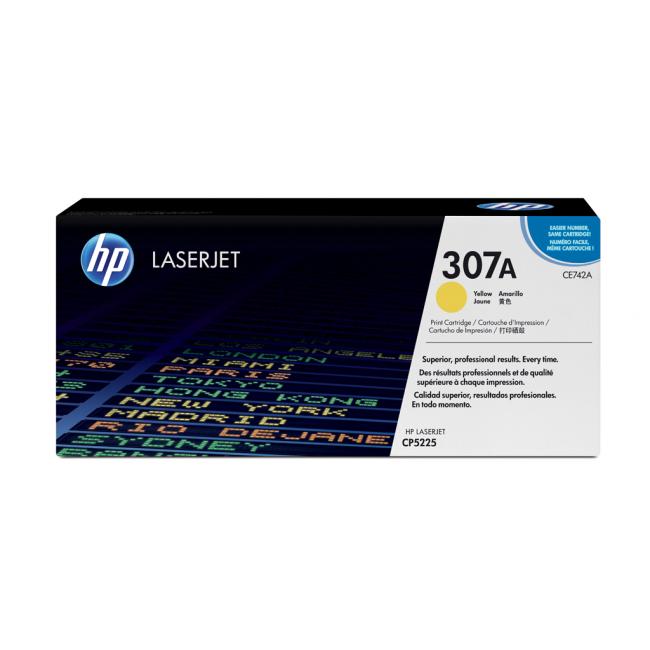 Toner HP CE742A HP 307A žltý (7 300 str.) pre LaserJet CP5220