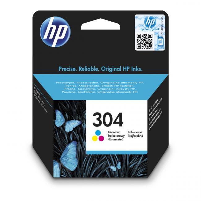 Ink cartridge HP N9K05AE HP 304 color (100 pages) for DeskJet 2620/2630/3750/3760/3762