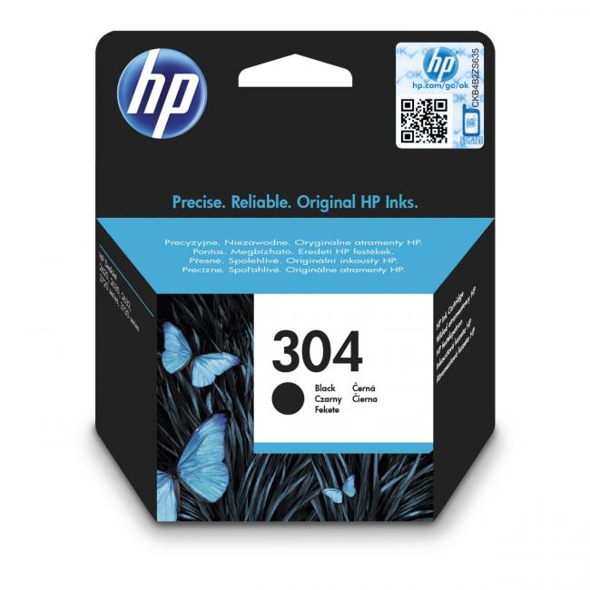 [HP000906] Atramentová náplň HP N9K06AE HP 304 black (120 str.) pre DeskJet 2620/2630/3750/3760/3762