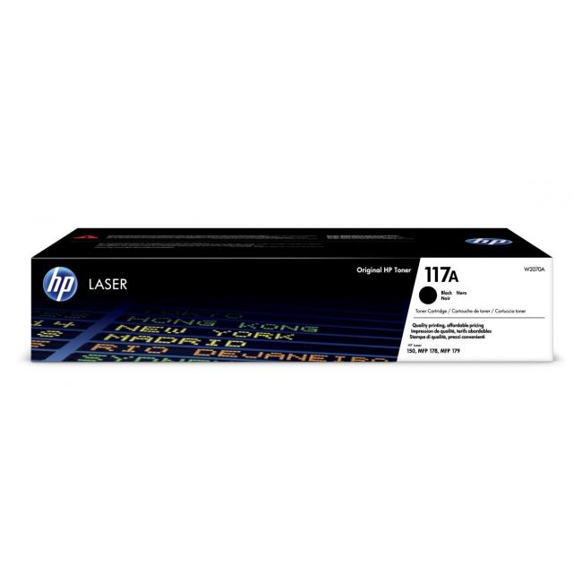 Toner HP W2070A HP 117A čierny (1 000 str.) predfarebná laserová 150a/ MFP 178nw/179fnw
