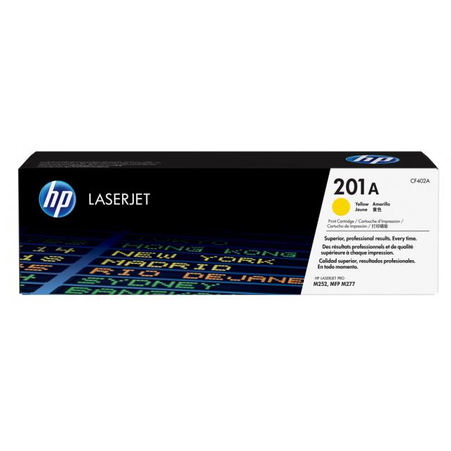 Toner HP CF402A HP 201A žltý (1 400 str.) pre LaserJet Pro M252/ M274/ M277