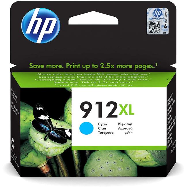 Atramentová kazeta HP 3YL81AE HP 912XL azúrová XL (700 strán) pre Officejet 8012e/8013/8022e/ 8023