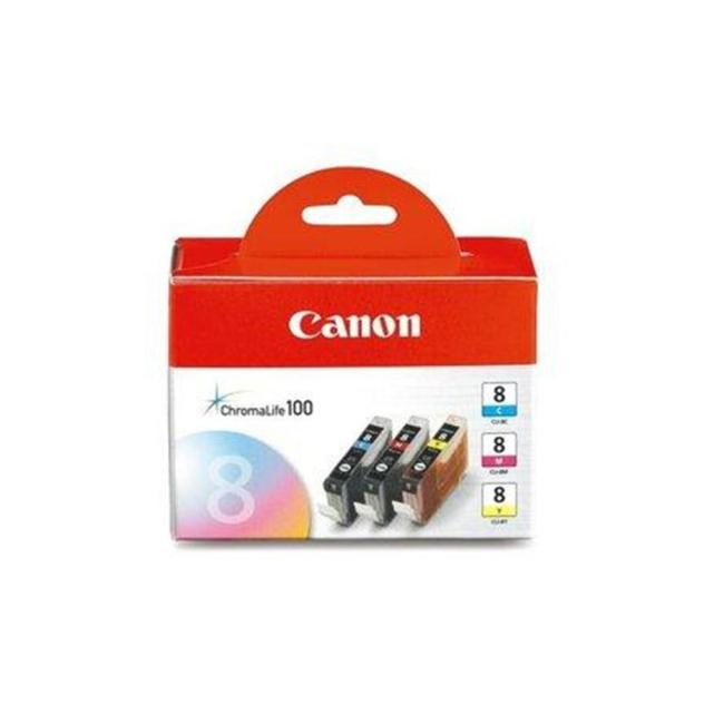 Ink cartridge Canon CLI-8 C for iP2400/5300/MP500/530/600/610/800 C/M/Y pack (3x400 pages)