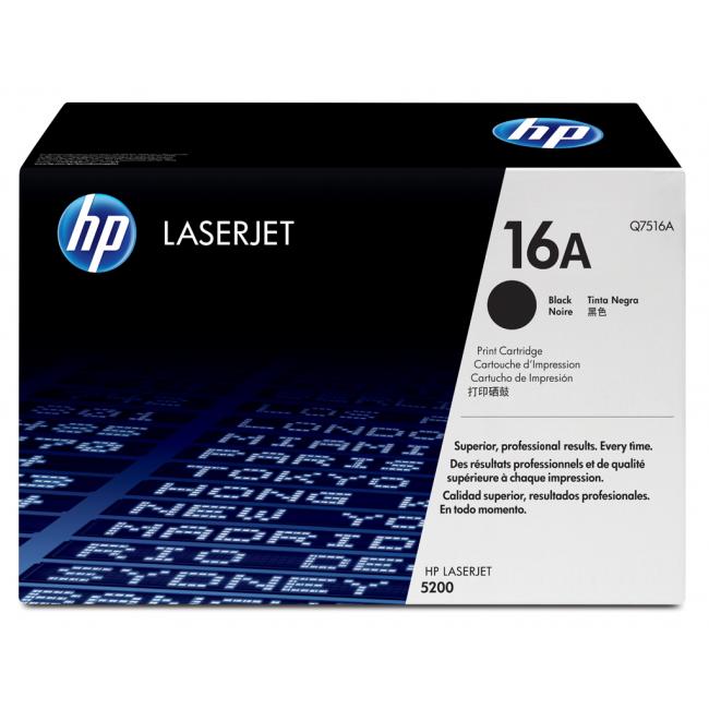 Toner HP Q7516A HP 16A čierny (12 000 str.) pre LaserJet 5200